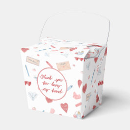 Caixinha De Lembrancinhas Carta de Amor Notas de Namorados Tratado