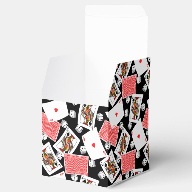 Caixinha De Lembrancinhas Cartões e dados (Aberto)