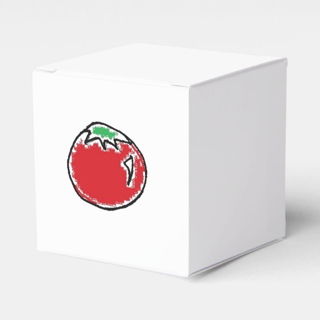 Caixinha De Lembrancinhas Cartoon Cheery Cherry Tomato (Frente)
