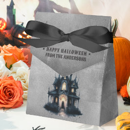 Caixinha De Lembrancinhas Casa Assombrada Vitoriana Gótica Feliz Halloween