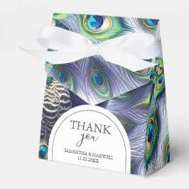 Caixinha De Lembrancinhas Casamento Boxes Royal Peacock
