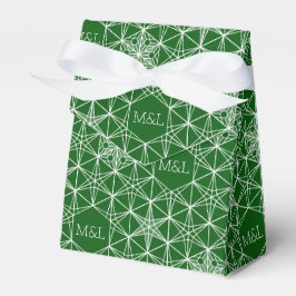 Caixinha De Lembrancinhas Casamento com Floco de Neve estilo Japandi