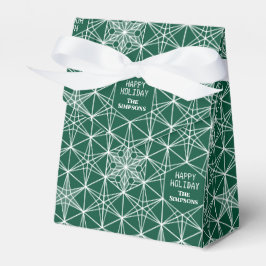 Caixinha De Lembrancinhas Casamento com Floco de Neve estilo Japandi