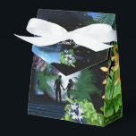 Caixinha De Lembrancinhas Casamento com Galaxy Portal<br><div class="desc">Um portal espacial mágico,  místico,  futurista,  fundo de fantasia para um casamento.</div>