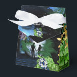 Caixinha De Lembrancinhas Casamento com Galaxy Portal<br><div class="desc">Um portal espacial mágico,  místico,  futurista,  fundo de fantasia para um casamento.</div>