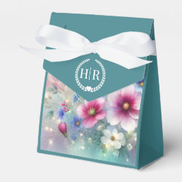 Caixinha De Lembrancinhas Casamento com Primavera de Blooms Radiante