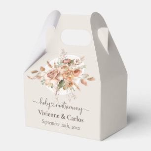 Caixinha De Lembrancinhas Casamento de Boho Russo Floral de Tonelada de Luz