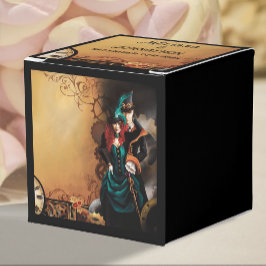 Caixinha De Lembrancinhas Casamento de Elegância Vitoriano Steampunk