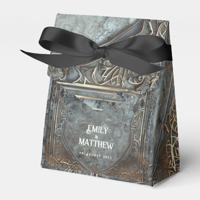 Caixinha De Lembrancinhas Casamento de Fantasia de Splendor Anão (Frente)