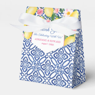 Caixinha De Lembrancinhas Casamento de Flores Rosa Dolce Vita Lemons