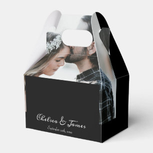 Caixinha De Lembrancinhas Casamento de Fotografia Elegante Personalizada - P