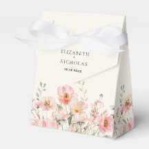 Casamento de Jardim de Flores Selvagens Elegante