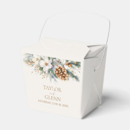 Caixinha De Lembrancinhas Casamento de Jardim Floral de Flor de Pinheira de