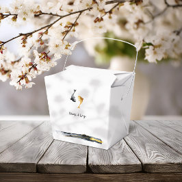 Caixinha De Lembrancinhas Casamento de Peixes de Watercolor Koi