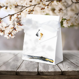 Caixinha De Lembrancinhas Casamento de Peixes de Watercolor Koi