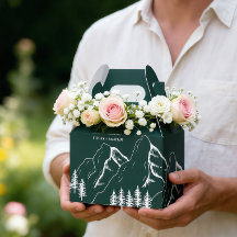 Casamento de Pinheiro de Montanha ao Ar Livre