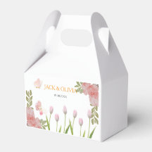 Casamento de Verão com flores e borboletas, cor-de