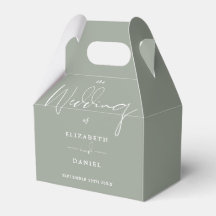 Casamento Elegante Moderno em Verde Sage