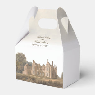 Caixinha De Lembrancinhas Casamento em Villa Chateau Manor Inglês Vintage