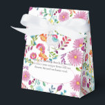 Caixinha De Lembrancinhas Casamento Fiesta Folk Art Floral Llama Personalizá<br><div class="desc">Parabéns no seu noivado, esperamos que você tenha um dia maravilhoso e uma vida futura cheia de felicidade e alegria. Este item elegante de papelaria de casamento moderno faz parte de uma coleção maior, conforme projetado pela LeahG em nome da Low Budget Wedding Network® Veja a coleção anexada e os...</div>