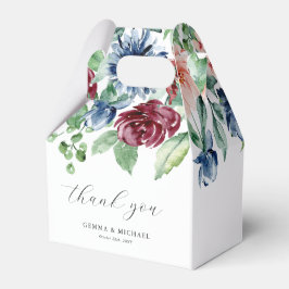 Caixinha De Lembrancinhas Casamento Floral de Linda Watercolor