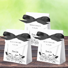 Caixinha De Lembrancinhas Casamento Floral Gótico Elegante