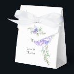 Caixinha De Lembrancinhas Casamento Floral Pastel Violet<br><div class="desc">Um casamento floral por anêmona favorece as caixas em matizes violetas pastel.</div>