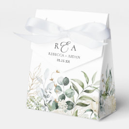 Caixinha De Lembrancinhas Casamento Greenery Floral Watercolor