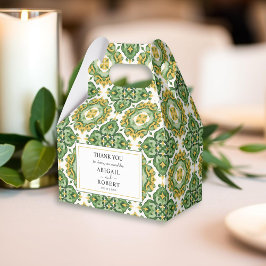 Caixinha De Lembrancinhas Casamento mediterrânico do azulejo Italiano