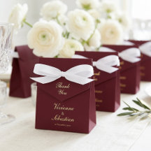 Casamento Minimalista Burgundy Elegante Moderno