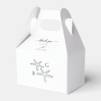 Casamento Minimalista do Monograma da Praia de Sta