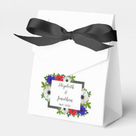 Caixinha De Lembrancinhas Casamento Patriótico de Panda Anemone