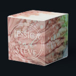 Caixinha De Lembrancinhas Casamento Rosa Lavanda Clássico<br><div class="desc">Caixas de lembrancinhas clássicas rosa-lavanda para casamento para os convidados. Encha-as com guloseimas!</div>