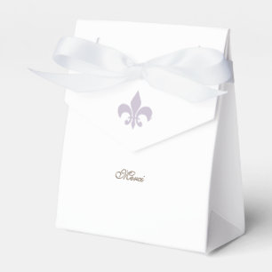 Caixinha De Lembrancinhas Casamento Roxo de Lis Merci da Regência Francesa