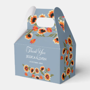 Caixinha De Lembrancinhas Casamento Rustic Floral Escandinávia Inspirado Fol