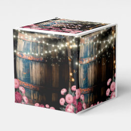 Caixinha De Lembrancinhas Casamento Rustic Outdoor Whiskey Barrel Whiskey