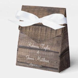 Caixinha De Lembrancinhas Casamento Rustic Script Oak Barn Country Obrigado