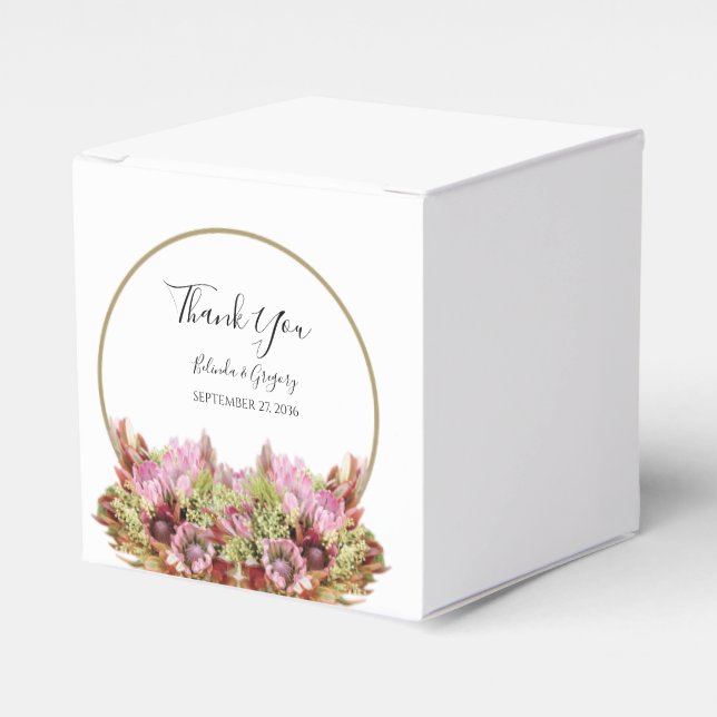 Caixinha De Lembrancinhas Casamento Rustic Wild Flower Buquê (Frente)