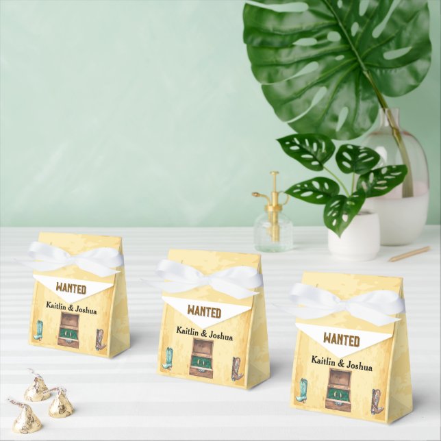 Caixinha De Lembrancinhas Casamento 🤠 Vintage Boots (Múltiplo)