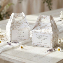Casamento Vitoriano Floral Francês Vintage Bege