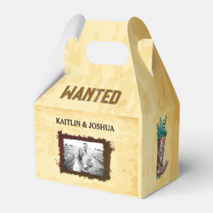 Caixinha De Lembrancinhas Casamento Western Rústico 🤠 Foto Desejada