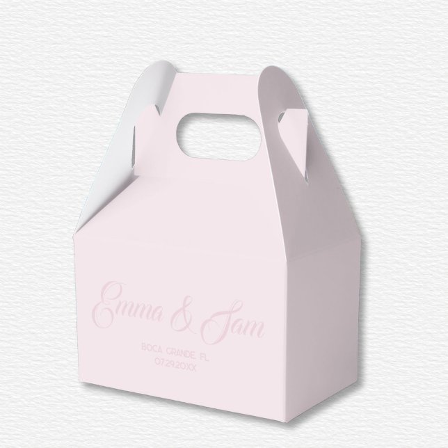 Caixinha De Lembrancinhas Casamento White Lotus (Criador carregado)