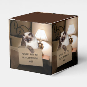 Caixinha De Lembrancinhas Cat in Box