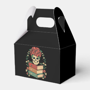 Caixinha De Lembrancinhas Caveira Floral nos seus Livros