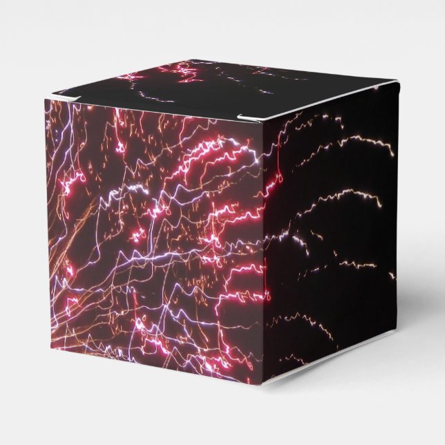 Caixinha De Lembrancinhas Celebração do Fireworks (Frente)