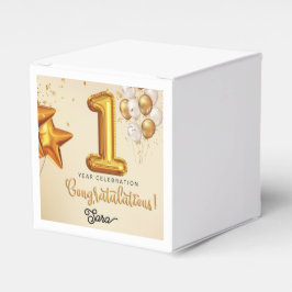 Caixinha De Lembrancinhas Celebração Vibrante de um ano