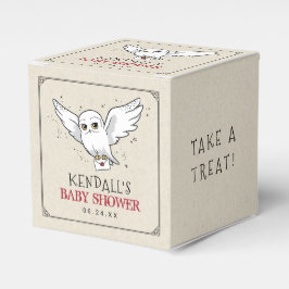 Caixinha De Lembrancinhas Chá de Bebê do Harry Potter | Hedwig