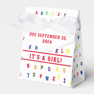 CAIXINHA DE LEMBRANCINHAS CHÁ DE FRALDAS ABC