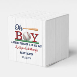 Caixinha De Lembrancinhas Chá de fraldas Baseball Boys