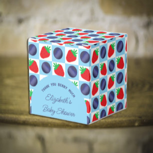 Caixinha De Lembrancinhas Chá de fraldas Berry Sweet